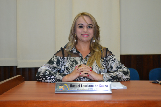 Vereadora Raquel Lauriano